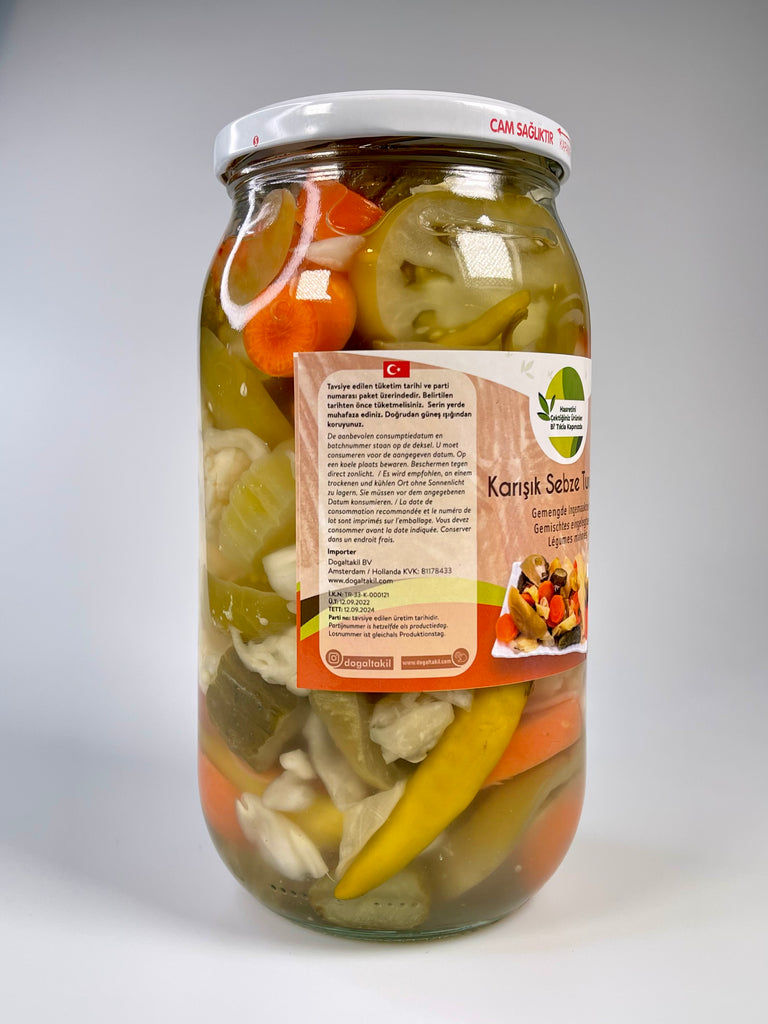 El Yapımı Karışık Sebze Turşusu 1000gr.